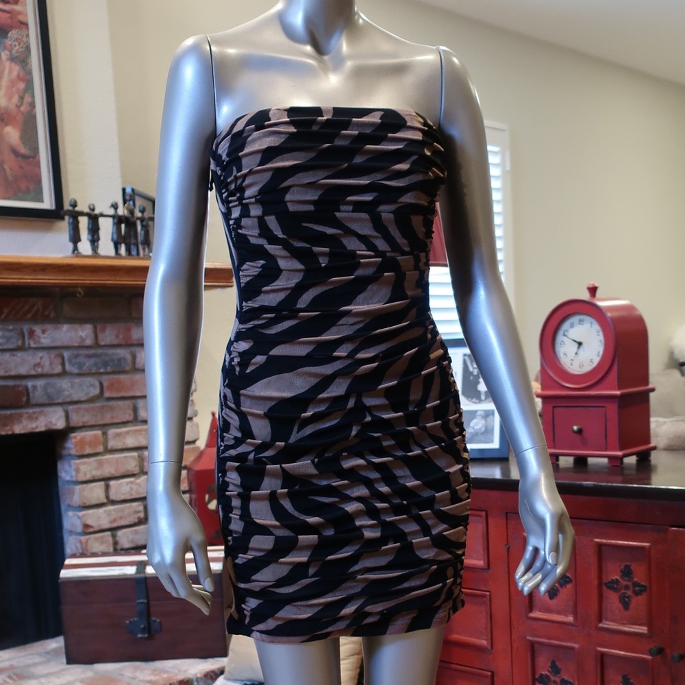 Strapless Dress by Jessica McClintock
